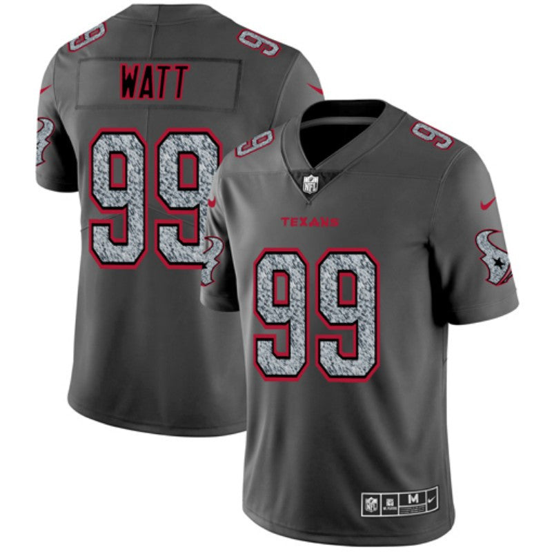 J.J. Watt Houston Texans gray Fashion Static jersey