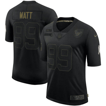 J.J. Watt Houston Texans black Salute To Service jersey
