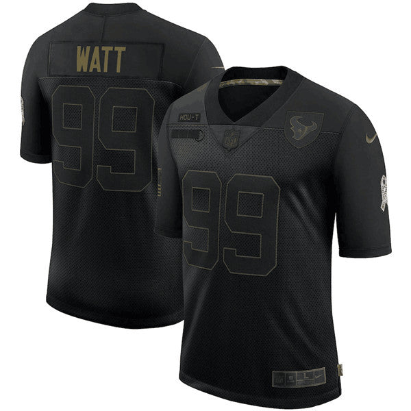 J.J. Watt Houston Texans black Salute To Service jersey