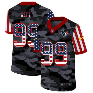 J.J. Watt Houston Texans camo Limited jersey
