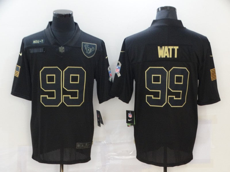 J.J. Watt Houston Texans black Salute To Service jersey