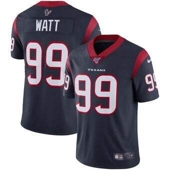 J.J. Watt Houston Texans navy Vapor jersey