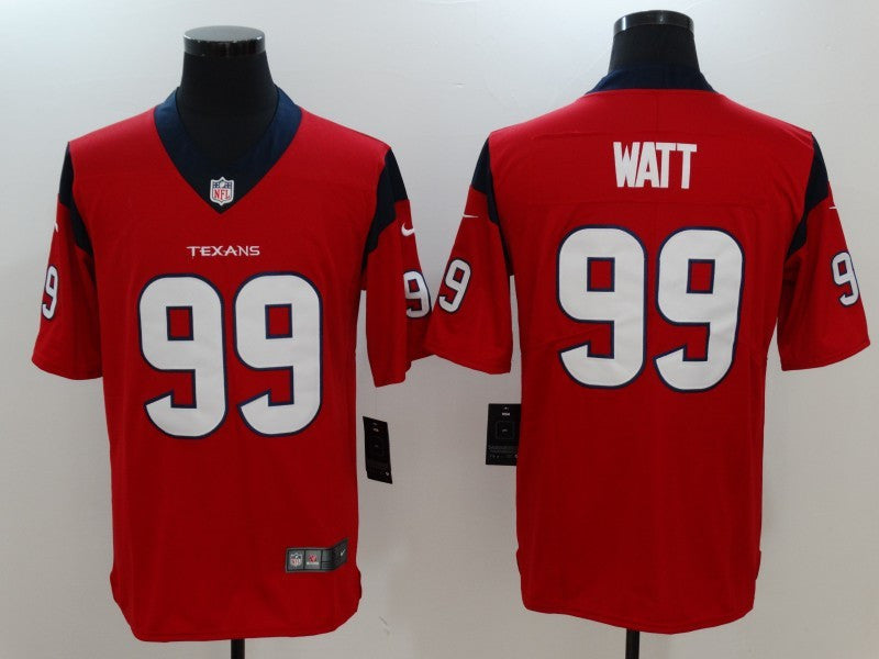 J.J. Watt Houston Texans red Vapor jersey