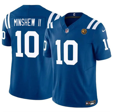 Gardner Minshew Indianapolis Colts blue Vapor jersey