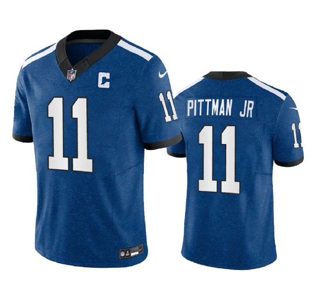Michael Pittman Jr Indianapolis Colts royal Limited jersey