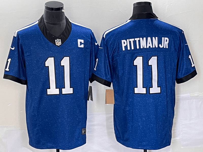 Michael Pittman Jr Indianapolis Colts royal FUSE jersey