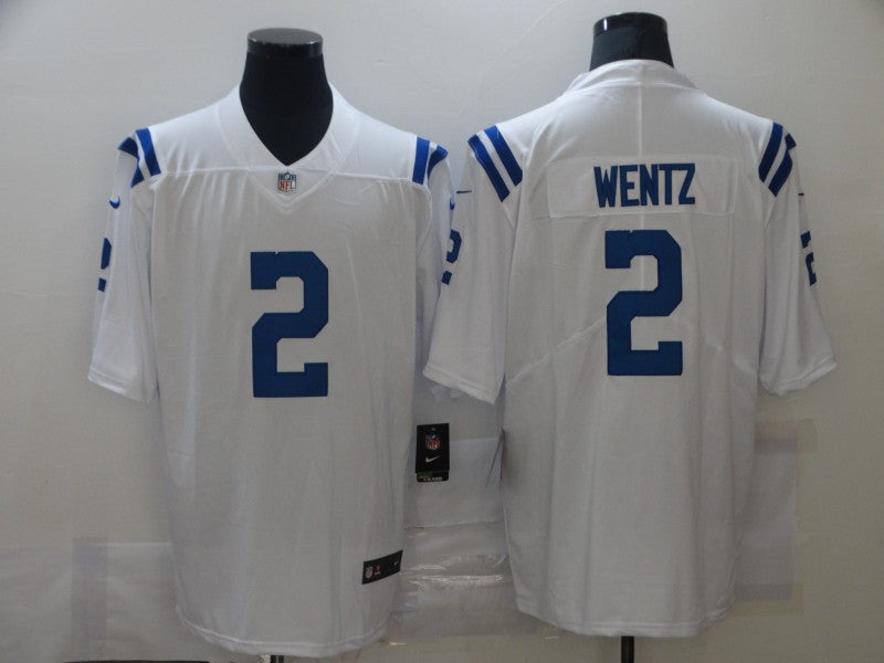 Carson Wentz Indianapolis Colts white Vapor jersey