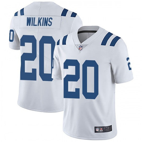 Jordan Wilkins Indianapolis Colts white Vapor jersey