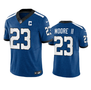 Kenny Moore II Indianapolis Colts royal Limited jersey