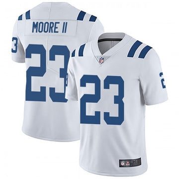 Kenny Moore II Indianapolis Colts white Vapor jersey