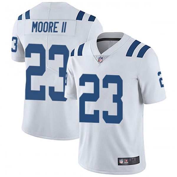 Kenny Moore II Indianapolis Colts white Vapor jersey