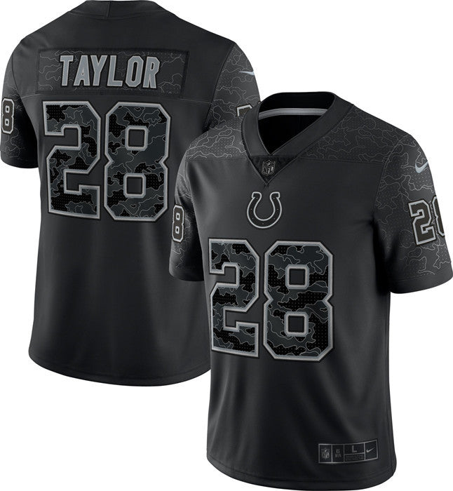 Jonathan Taylor Indianapolis Colts black Limited jersey