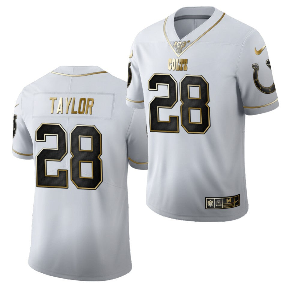 Jonathan Taylor Indianapolis Colts white jersey