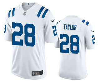 Jonathan Taylor Indianapolis Colts white Vapor jersey
