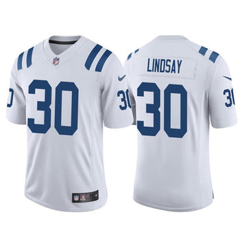 Phillip Lindsay Indianapolis Colts white jersey