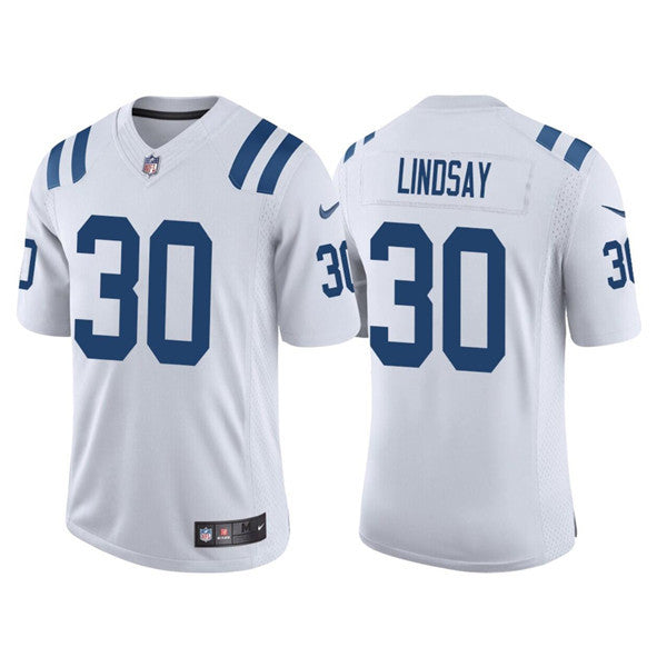 Phillip Lindsay Indianapolis Colts white jersey