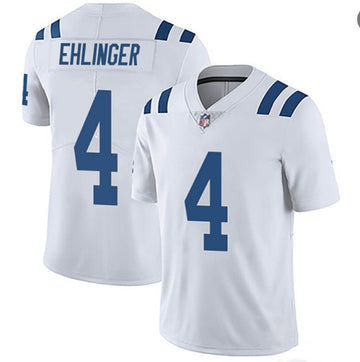 Sam Ehlinger Indianapolis Colts white Vapor jersey