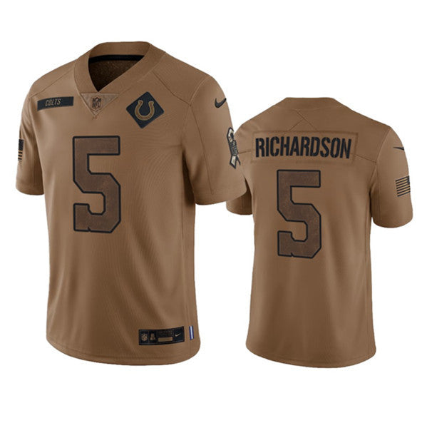 Anthony Richardson Indianapolis Colts brown Limited jersey