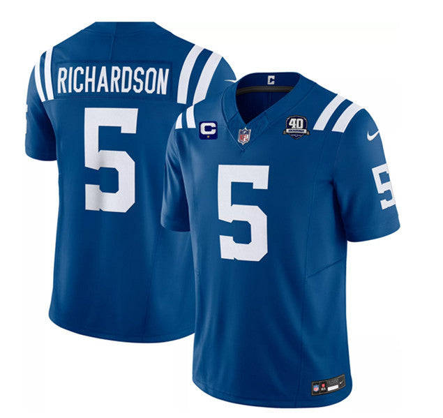 Anthony Richardson Indianapolis Colts blue Vapor jersey