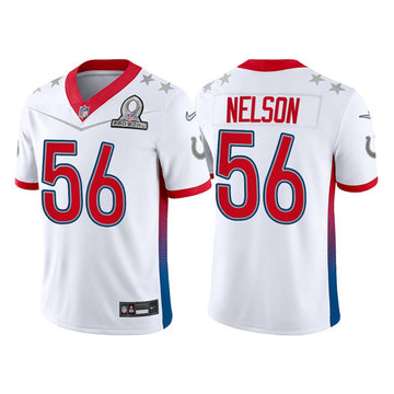 Quenton Nelson Indianapolis Colts white jersey