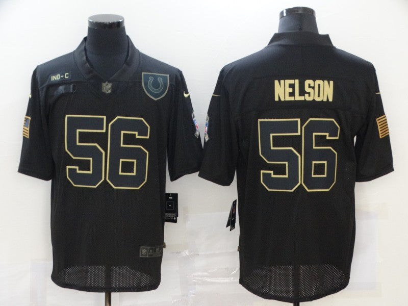Quenton Nelson Indianapolis Colts black Salute To Service jersey