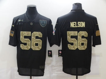 Quenton Nelson Indianapolis Colts black Salute To Service jersey