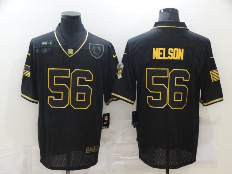 Quenton Nelson Indianapolis Colts black Salute To Service jersey