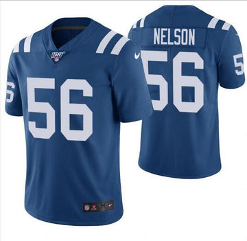 Quenton Nelson Indianapolis Colts blue Vapor jersey