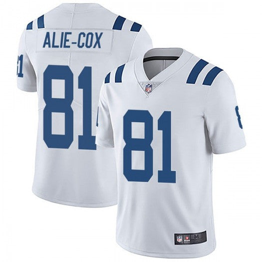 Mo Alie-Cox Indianapolis Colts white Vapor jersey