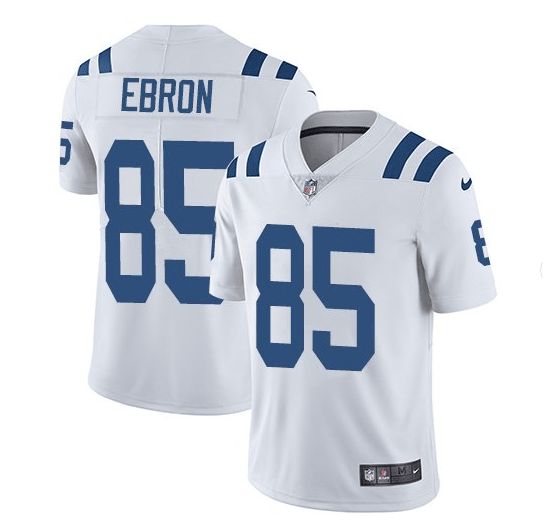 Eric Ebron Indianapolis Colts white Vapor jersey