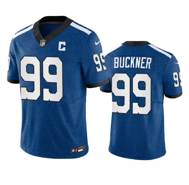 DeForest Buckner Indianapolis Colts royal Limited jersey