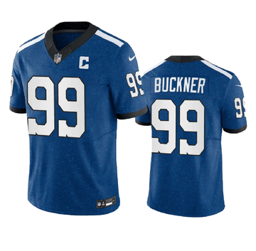 DeForest Buckner Indianapolis Colts royal Limited jersey