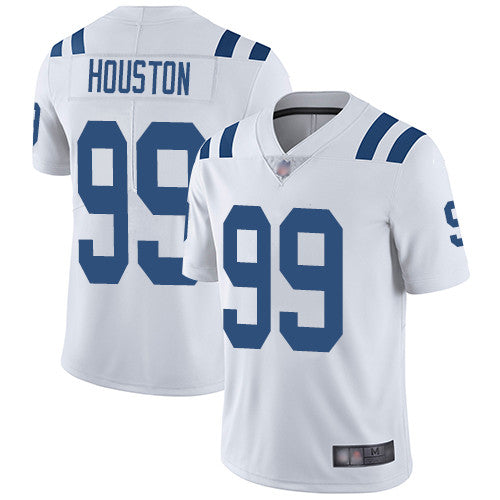 Justin Houston Indianapolis Colts white Vapor jersey