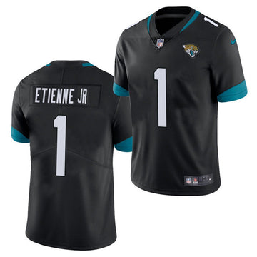 Travis Etienne Jr Jacksonville Jaguars black Vapor jersey