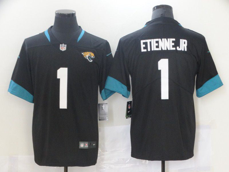 Travis Etienne Jr Jacksonville Jaguars black Vapor jersey