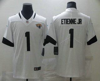 Travis Etienne Jr Jacksonville Jaguars white Vapor jersey