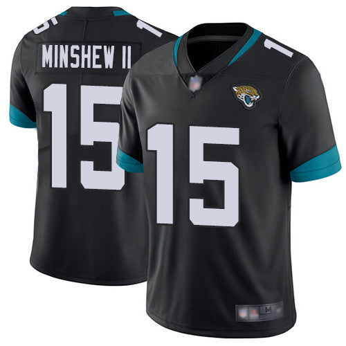 Gardner Minshew II Jacksonville Jaguars black Vapor jersey