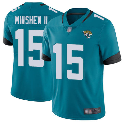 Gardner Minshew II Jacksonville Jaguars teal Vapor jersey