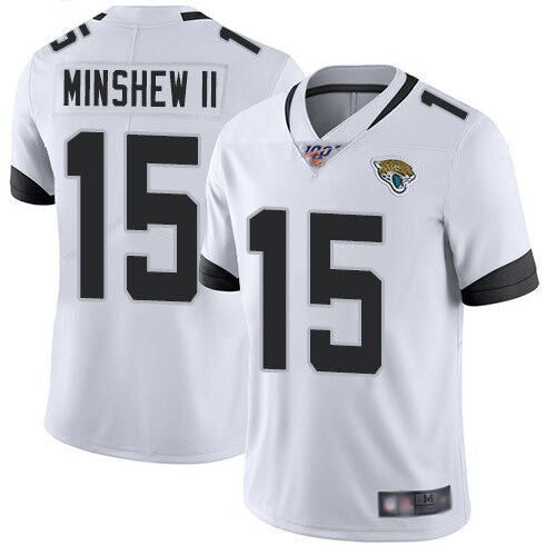 Gardner Minshew II Jacksonville Jaguars white Vapor jersey