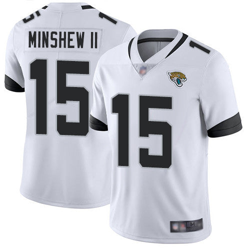 Gardner Minshew II Jacksonville Jaguars white Vapor jersey