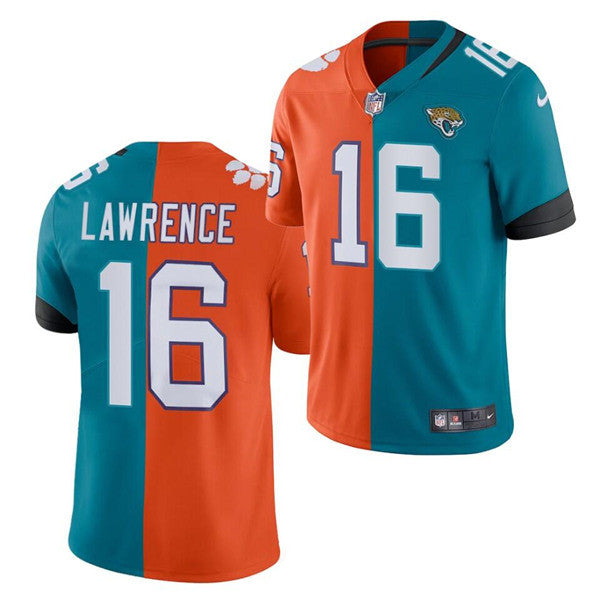 Trevor Lawrence Jacksonville Jaguars teal Vapor jersey