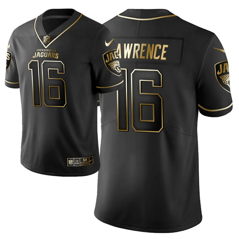 Trevor Lawrence Jacksonville Jaguars black Vapor jersey