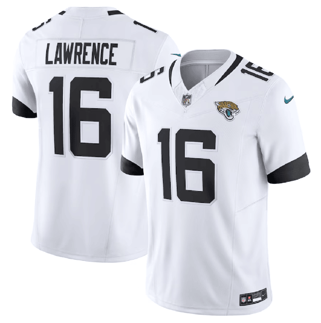 Trevor Lawrence Jacksonville Jaguars white Untouchable jersey