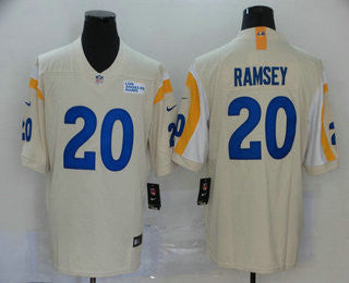 Jalen Ramsey Jacksonville Jaguars cream Vapor jersey