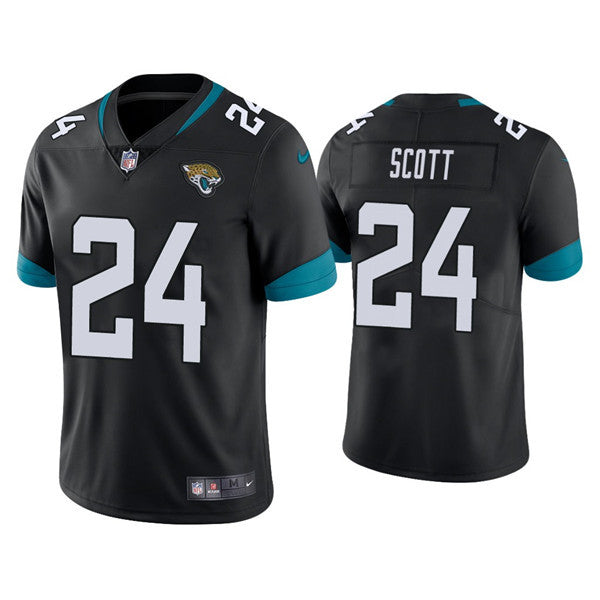 Josiah Scott Jacksonville Jaguars black Vapor jersey