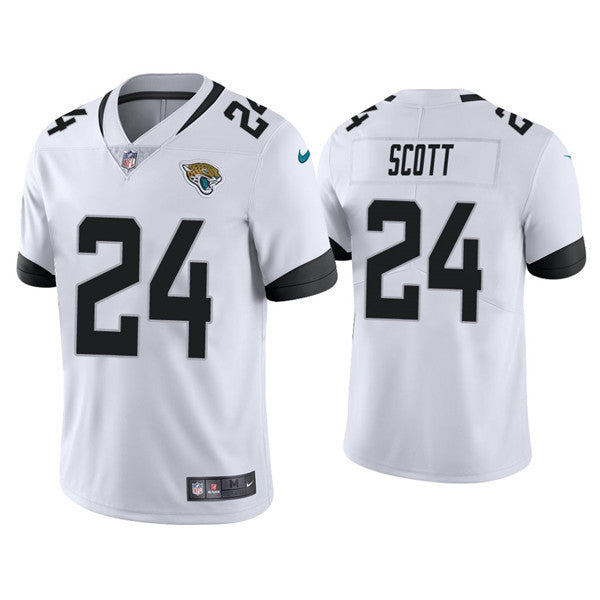 Josiah Scott Jacksonville Jaguars white Vapor jersey