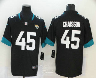 K'Lavon Chaisson Jacksonville Jaguars black Vapor jersey