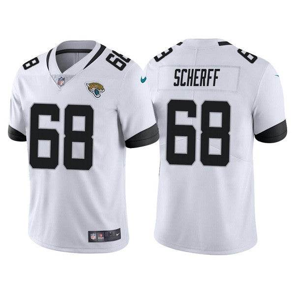 Brandon Scherff Jacksonville Jaguars white Vapor jersey