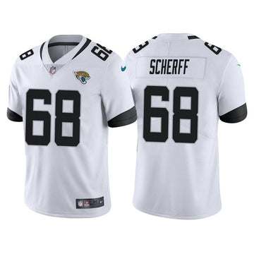 Brandon Scherff Jacksonville Jaguars white Vapor jersey