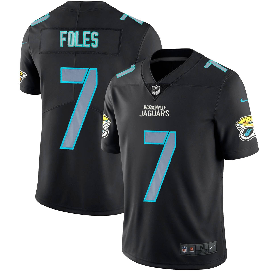 Nick Foles Jacksonville Jaguars black Limited jersey